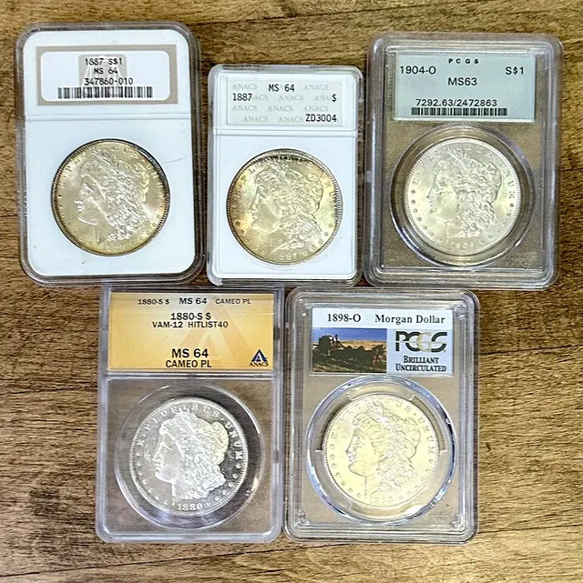 Coin grading