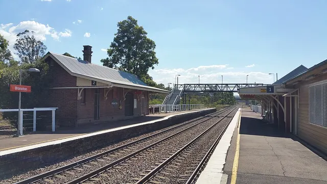 Branxton railway station