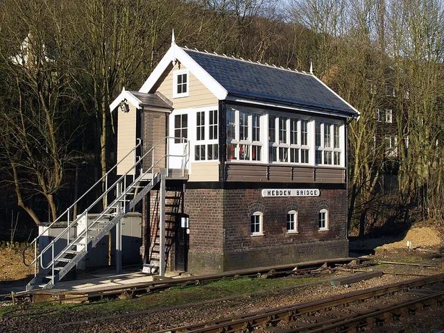 Hebden Bridge signal box