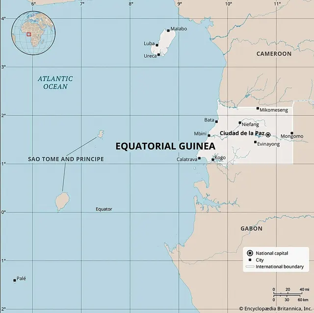 List of cities in Equatorial Guinea