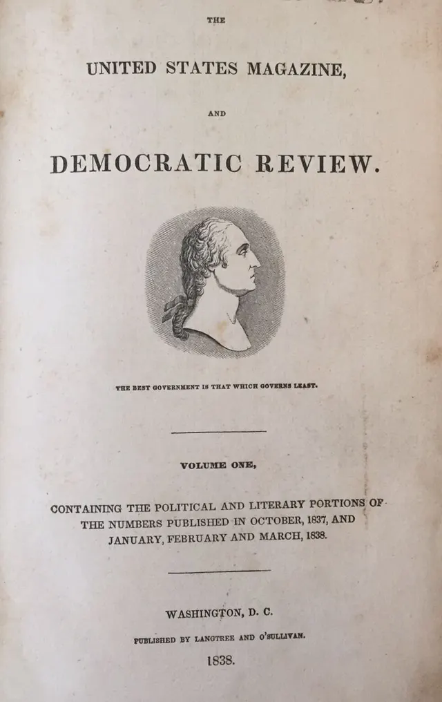 The United States Magazine and Democratic Review