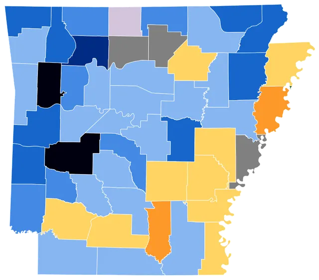 1848 United States presidential election in Arkansas