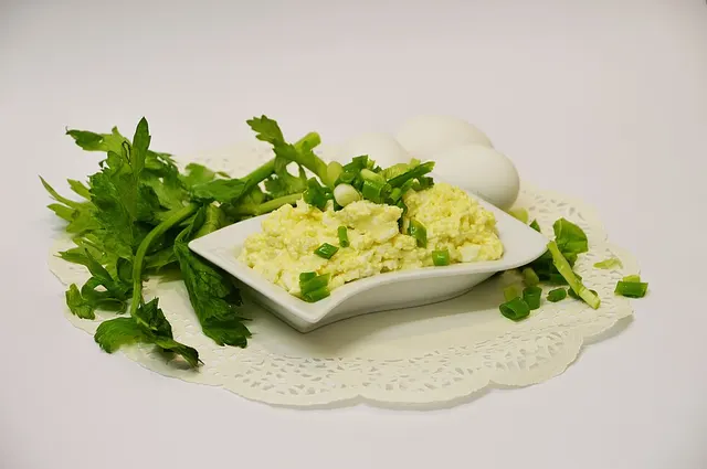 Salade aux œufs