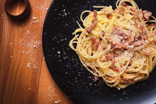 Pâtes à la carbonara