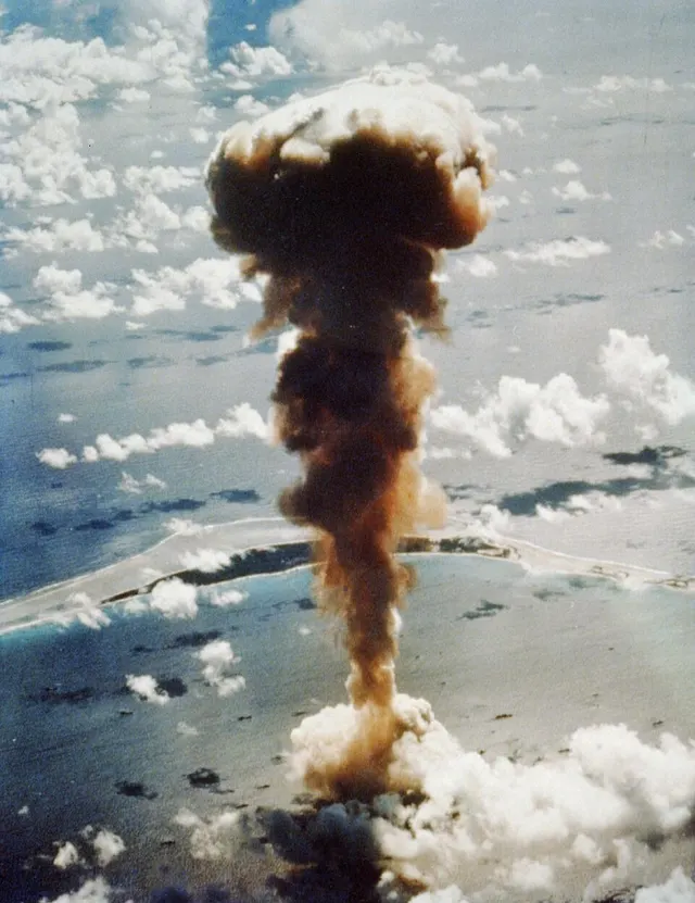 Nuclear testing at Bikini Atoll