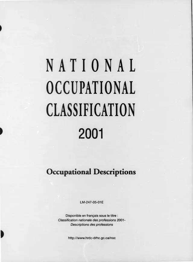 National Occupational Classification