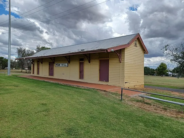 Peak Hill railway station
