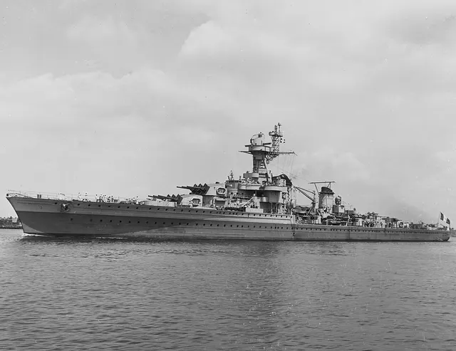 French cruiser Montcalm