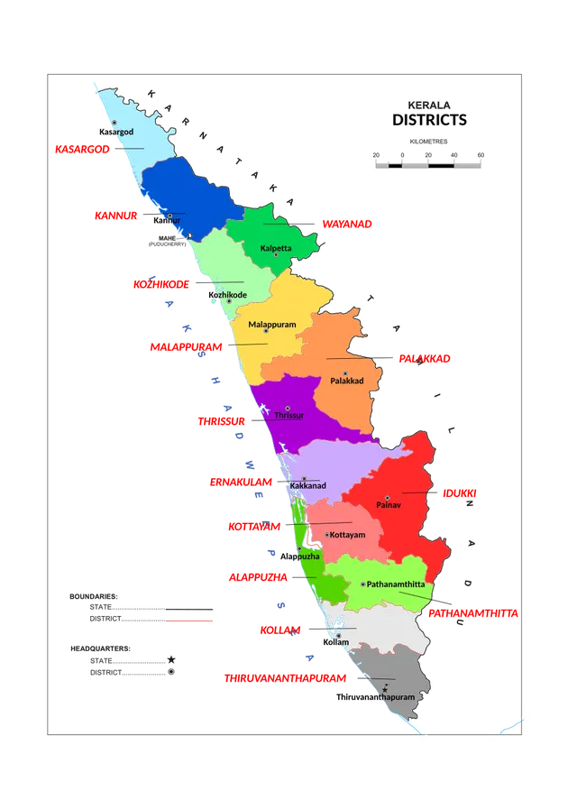 List of cities and towns in Kerala