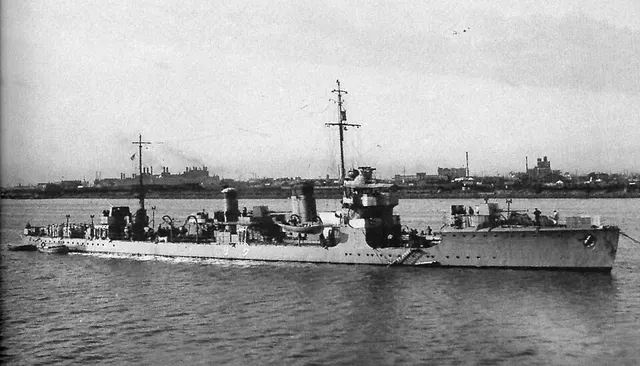 Japanese destroyer Kaya