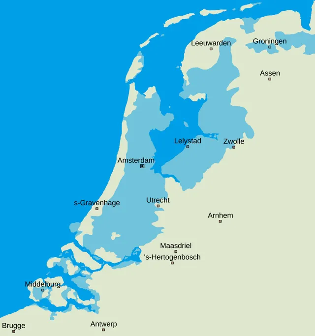 Flood control in the Netherlands