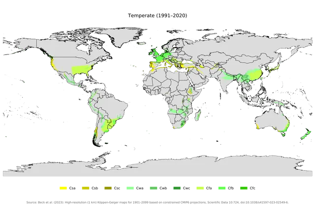 Climat tempéré