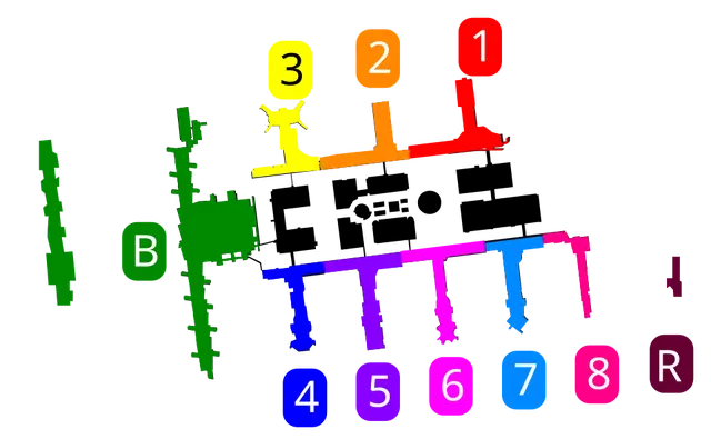 Terminals of Los Angeles International Airport