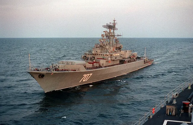 Soviet frigate Bditelnyy