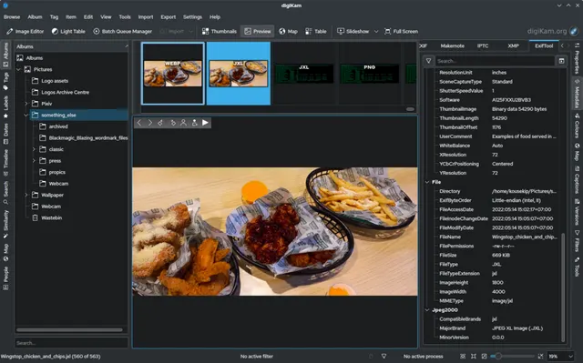 Image organizer