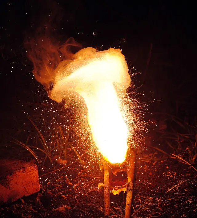 Exothermic reaction