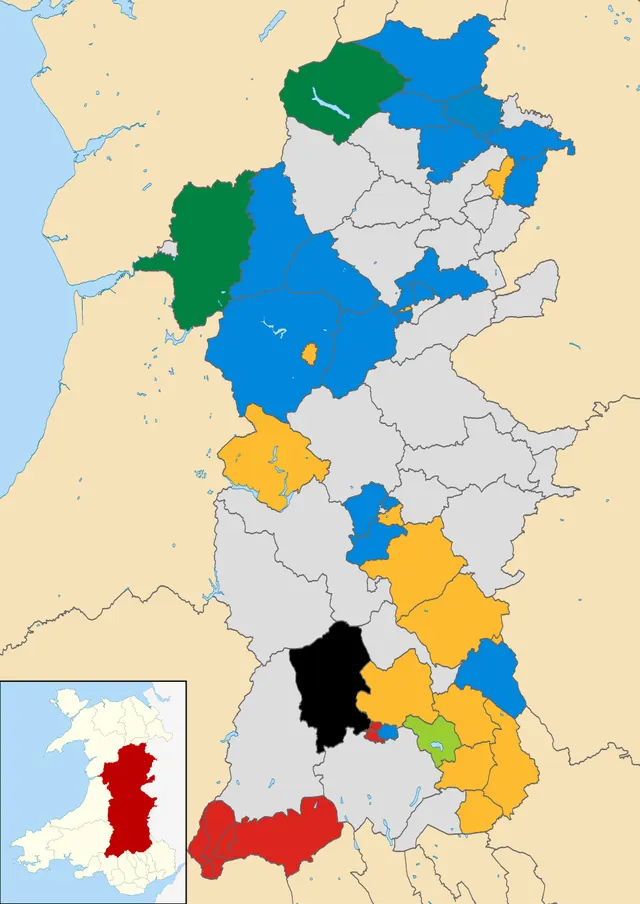 2017 Powys County Council election