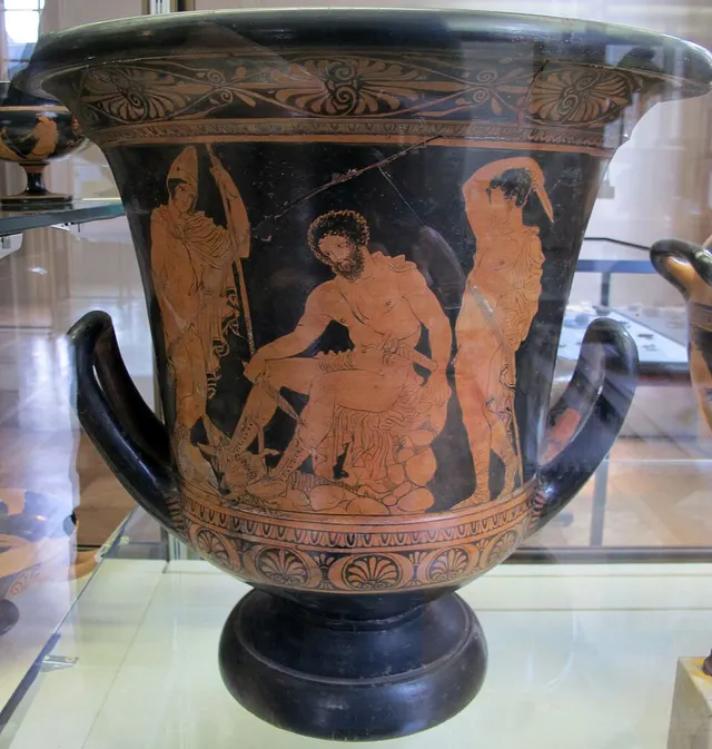 Odysseus in the Underworld krater