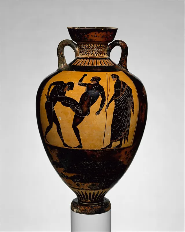 Kleophrades Painter Panathenaic prize amphora