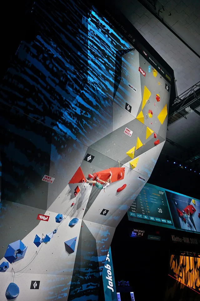 Compétition d'escalade