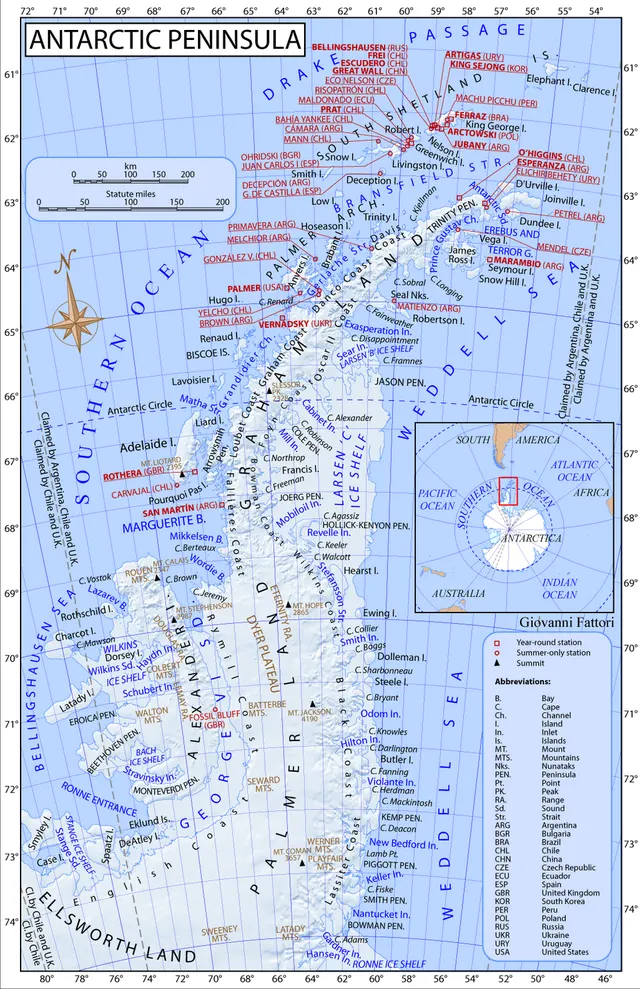 Péninsule Antarctique