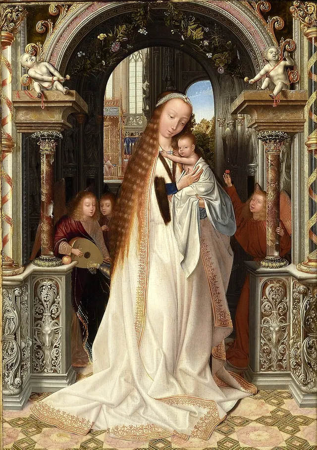 Madonna and Child with Angels