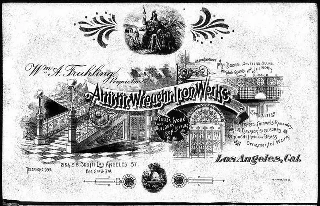 Fruhling Bros. Artistic Wrought Iron Works