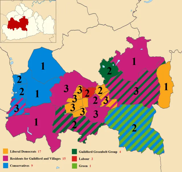 2019 Guildford Borough Council election