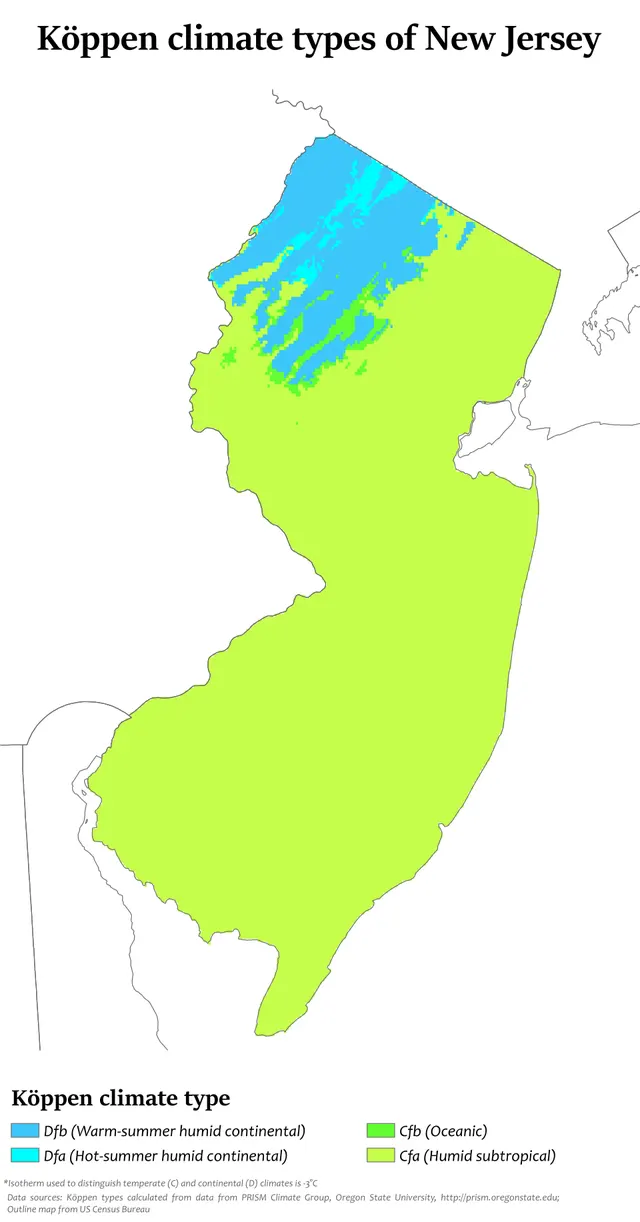 Climate change in New Jersey