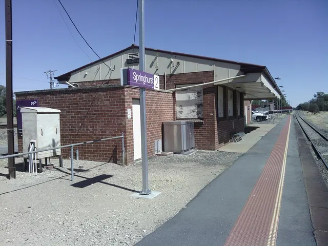 Springhurst railway station