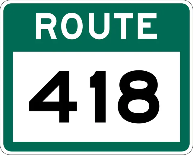 Route 418