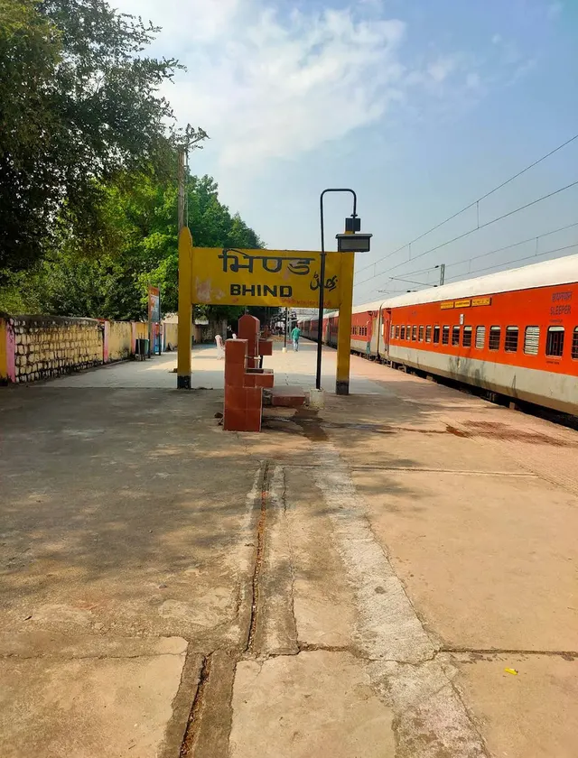 Bhind railway station