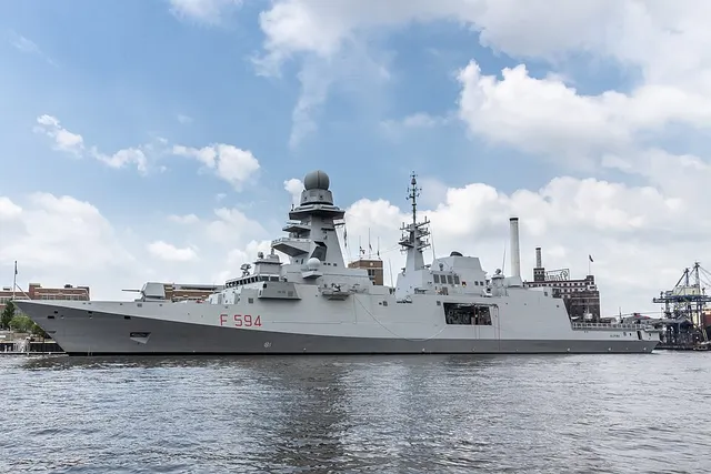 Italian frigate Alpino
