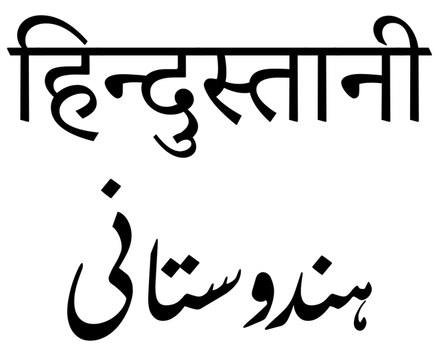 Hindustani language