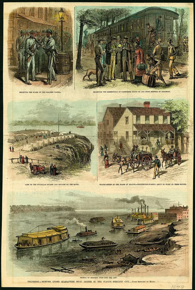 Lower Mississippi Valley yellow fever epidemic of 1878