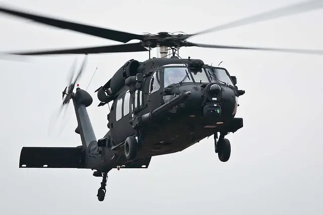 Black helicopter