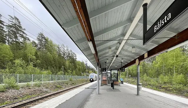 Bålsta railway station