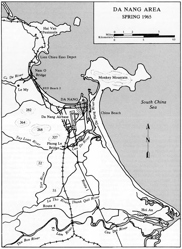 Tet Offensive attacks on Da Nang