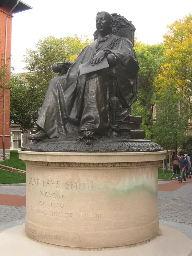 Statue of Edgar Fahs Smith