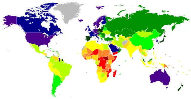 Liste des pays par PIB (PPA) par habitant