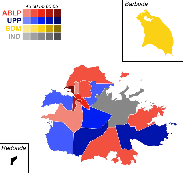 Élections législatives antiguaises de 2023