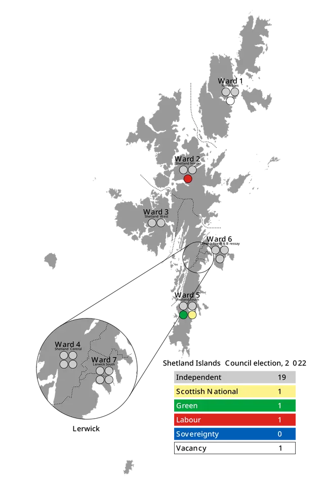2022 Shetland Islands Council election