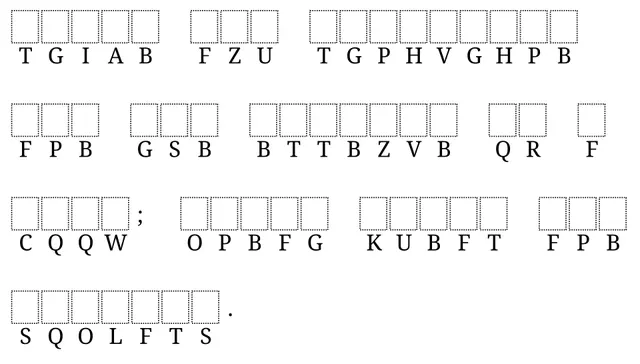 Cryptogramme