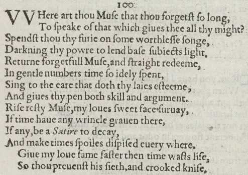 Sonnet 100