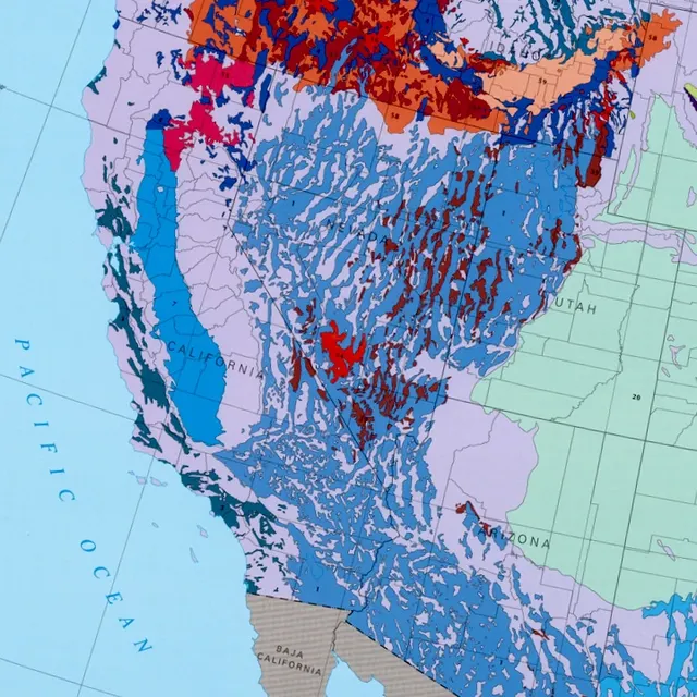 Principal aquifers of California