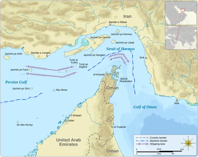 European Maritime Awareness in the Strait of Hormuz