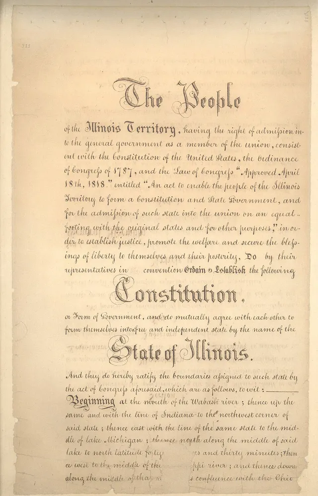 First Illinois Constitutional Convention