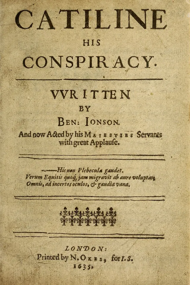 Catiline His Conspiracy