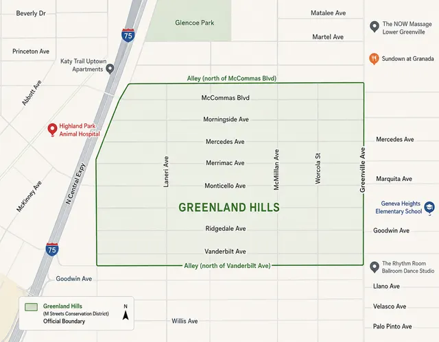Greenland Hills, Dallas