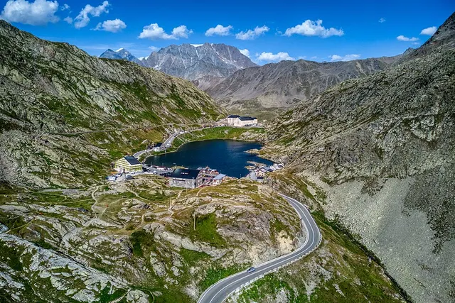 Principal passes of the Alps